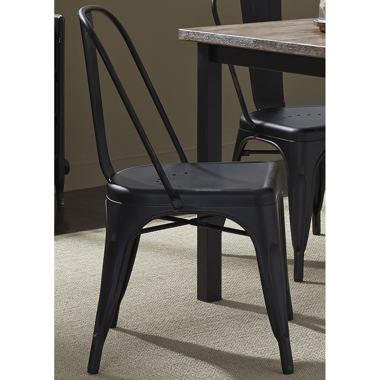 Libby Vintage Series Bow Back Dining Side Chair