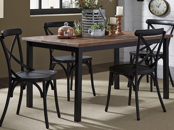 5-Piece Rectangular Table Set