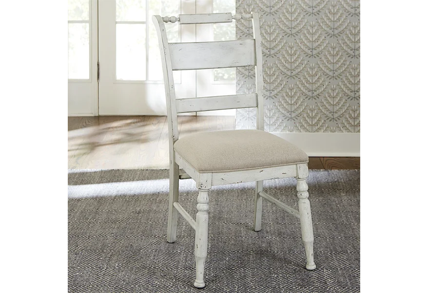 Whitney Slat Back Side Chair by Liberty Furniture at VanDrie Home Furnishings