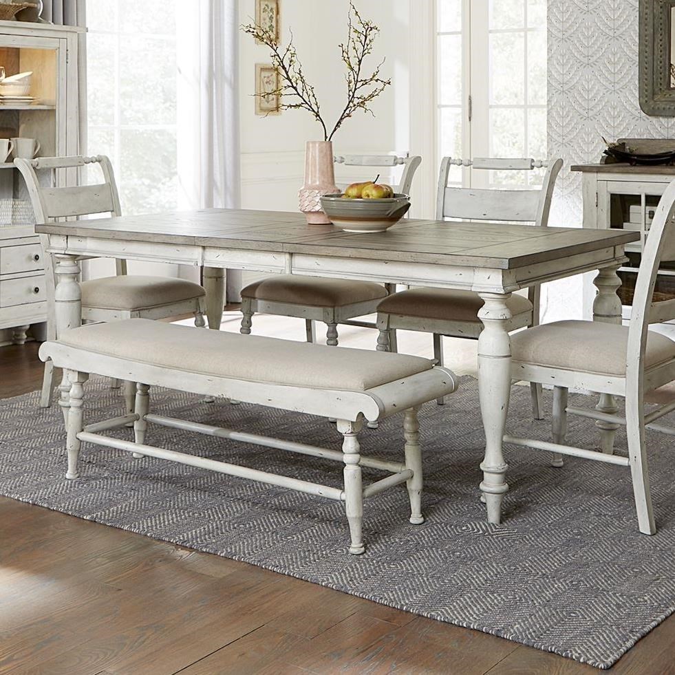 Liberty Furniture Whitney Rectangular Leg Table