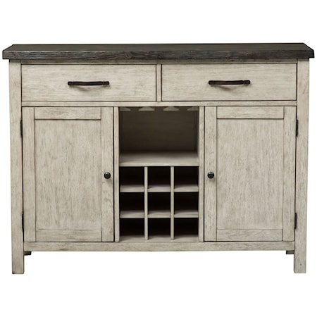 Relaxed Vintage Sideboard with Felt Lined Drawers