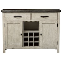 Relaxed Vintage Sideboard with Felt Lined Drawers