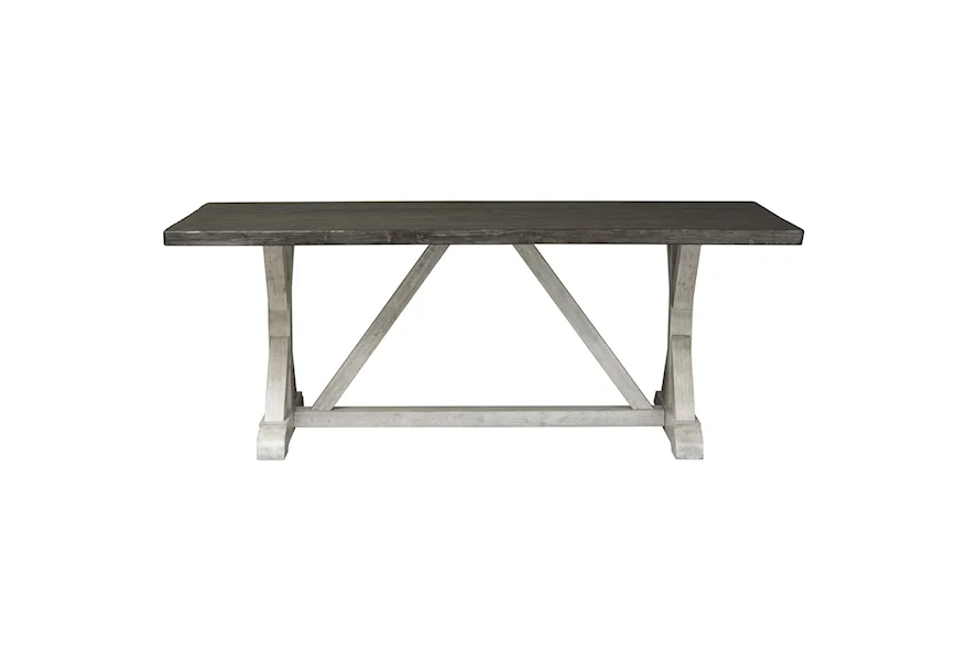 Willowrun Trestle Table by Liberty Furniture at Royal Furniture