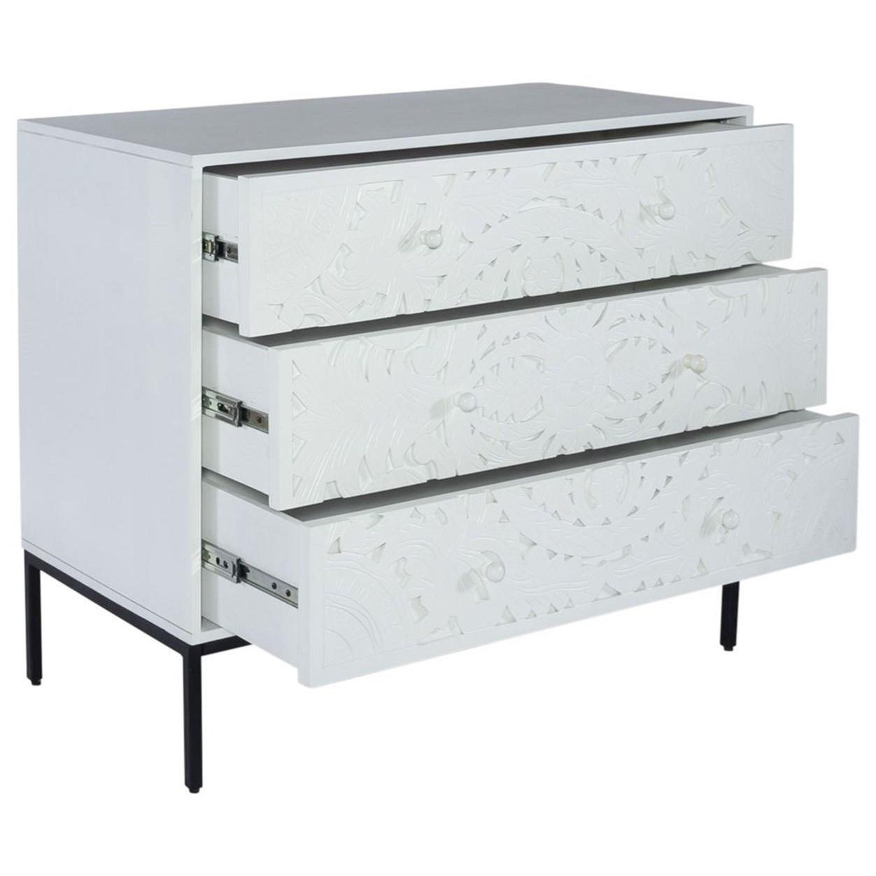 Liberty Furniture Woodlyn 2049AC4024 Transitional 3Drawer Accent