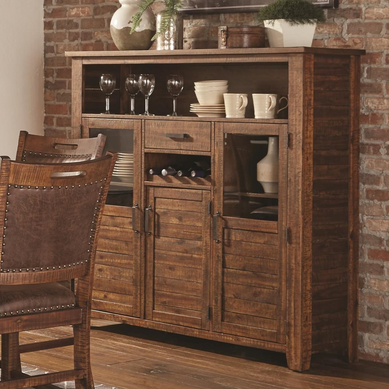 Tall on sale buffet server