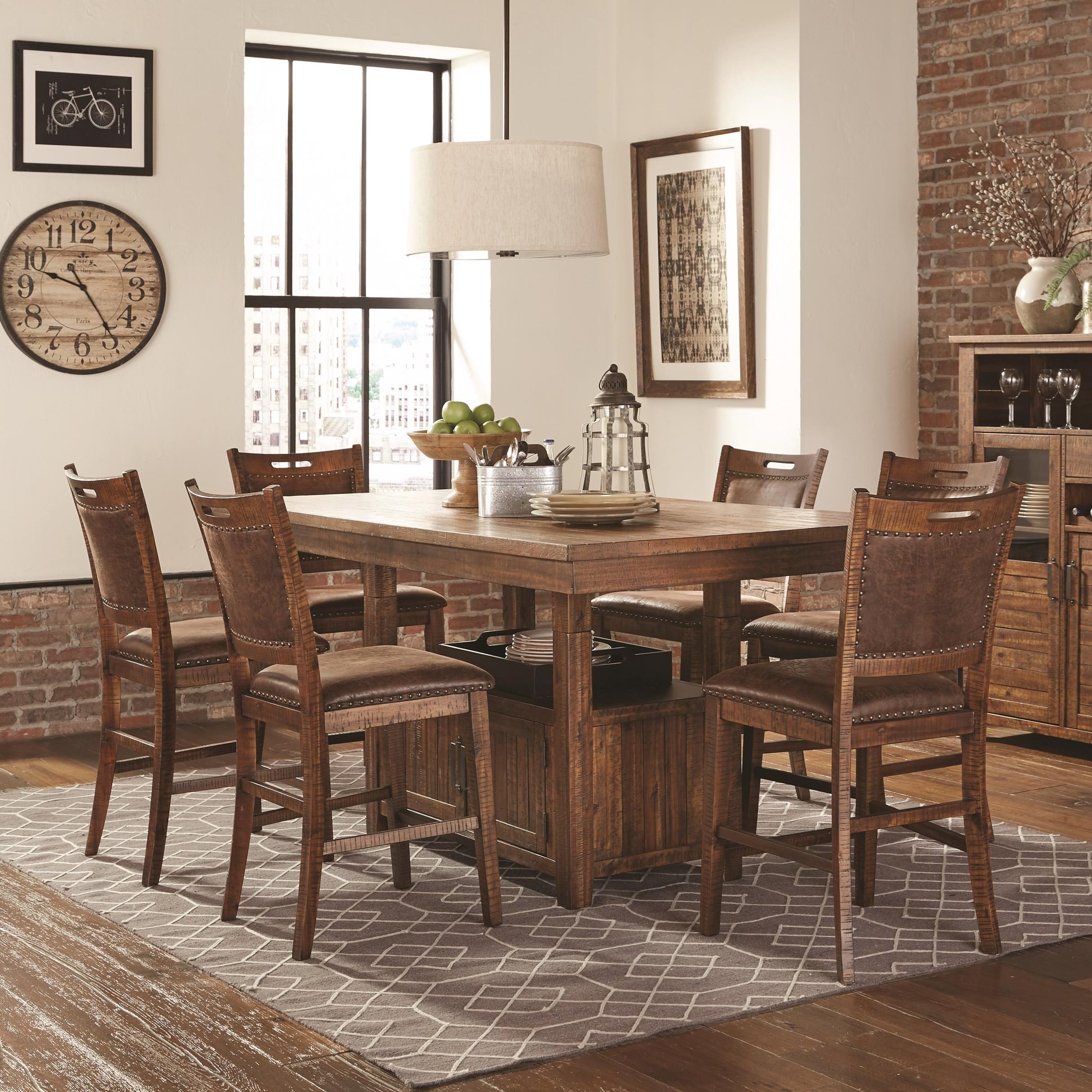 Tall pub style table on sale