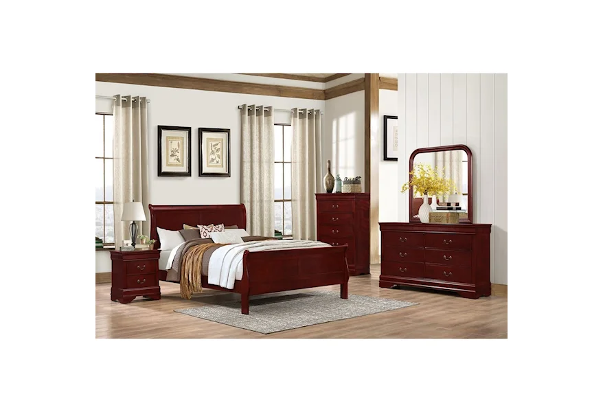 4937 Queen Bedroom Group by Lifestyle at Beck's Furniture