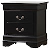 Lifestyle 4937 2 Drawer Nightstand