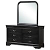 Lifestyle 4937 Mirror with Wood Frame