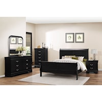 5 Piece Twin Bedroom Set with Chest