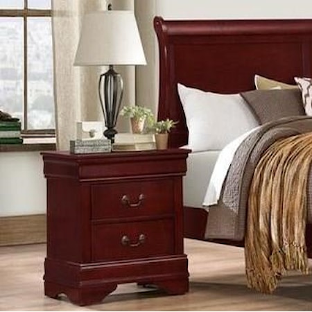 2 Drawer Nightstand