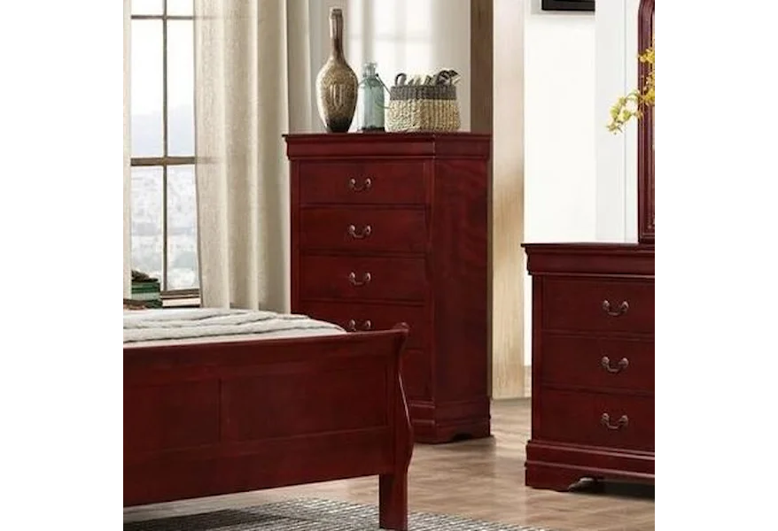 4937 5 Drawer Chest by Lifestyle at Elgin Furniture