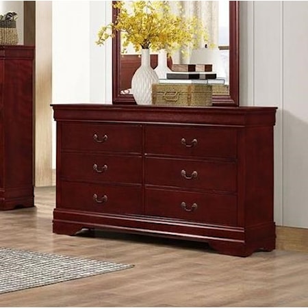 Lifestyle 4937 520359370 6 Drawer Dresser | Beck's Furniture | Dressers