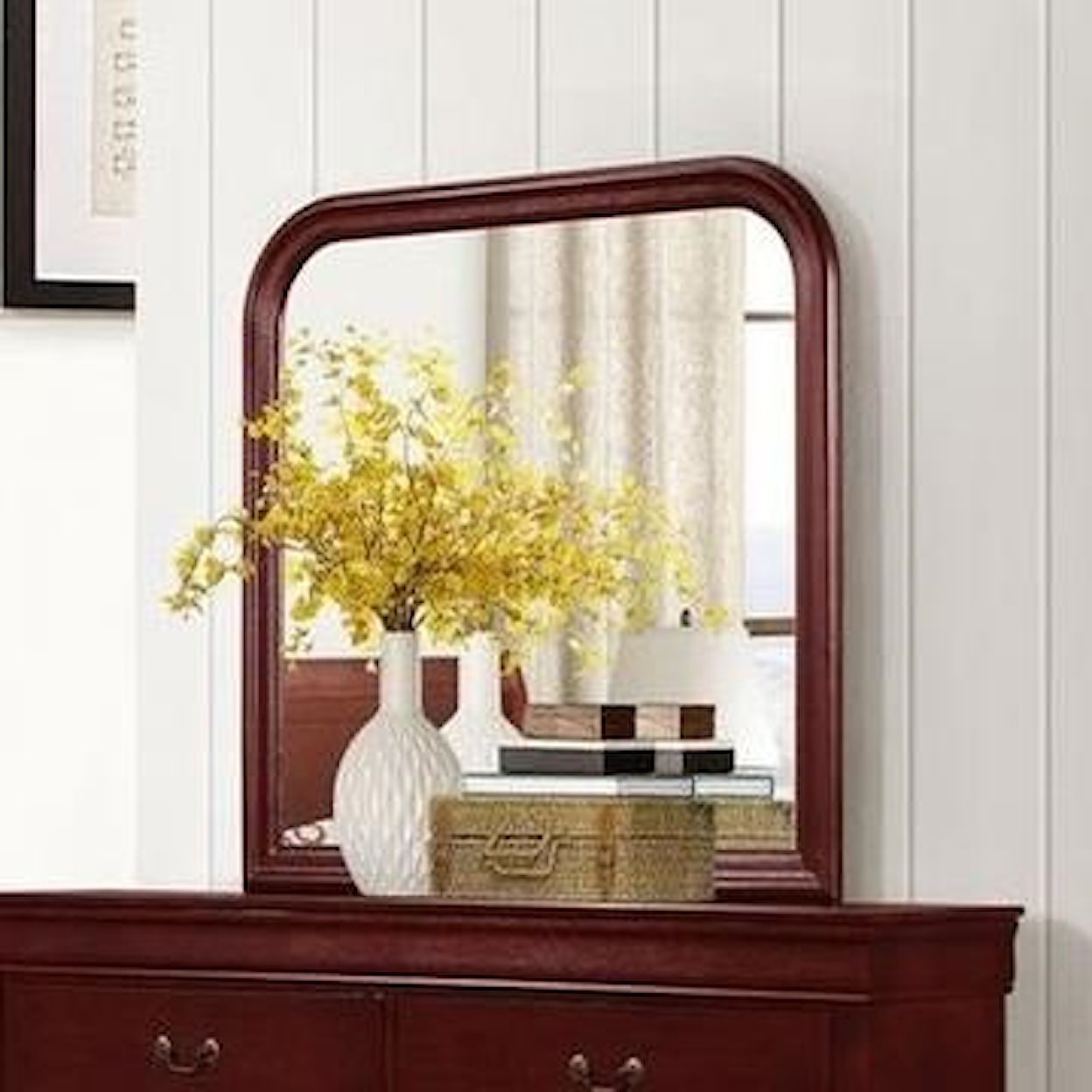 Lifestyle 4937 Mirror with Wood Frame