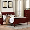 Lifestyle 4937 Twin Sleigh Bed