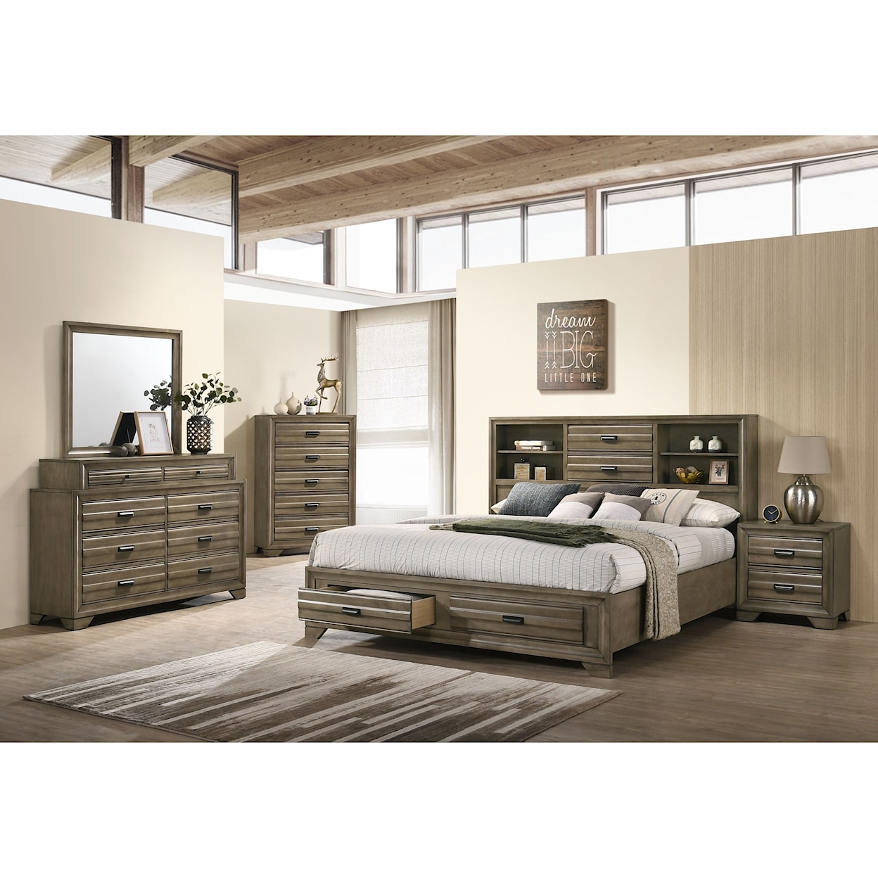 Lifestyle 5236A Queen Bedroom Group