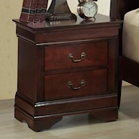 Night Stand w/ 2 Drawers