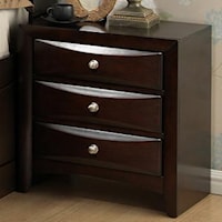 Nightstand with Three Drawers