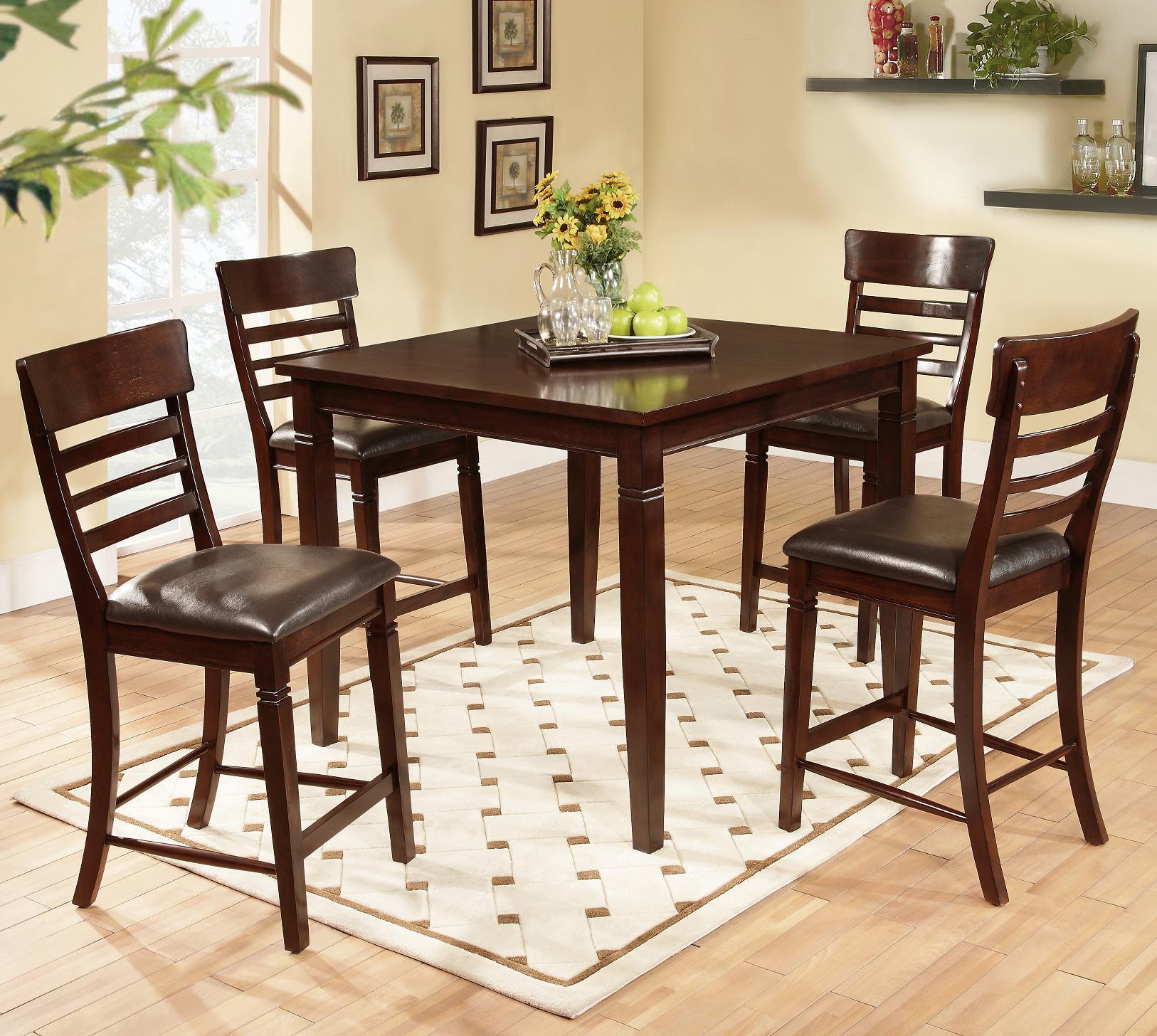 Lifestyle Horizon CDC192 P4X 5 Piece Pub Table Set Royal Furniture Pub Table and Stool Set