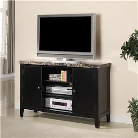 Television Stand w/ Marble Top