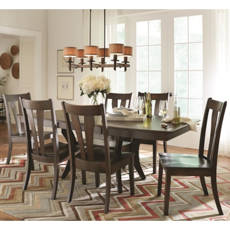 7 Piece Table & Chair Set