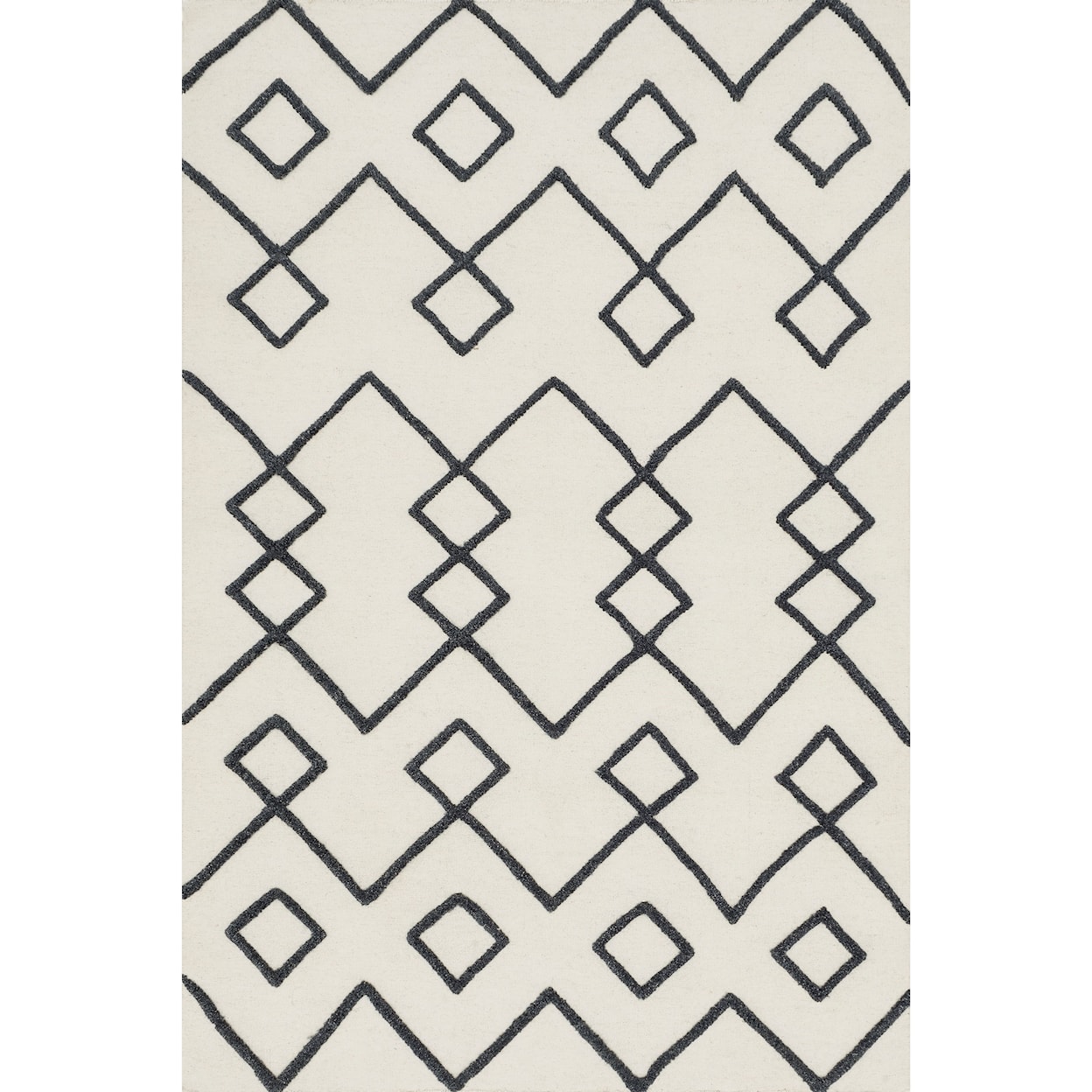 Reeds Rugs Adler 1'6" x 1'6"  Ivory Rug