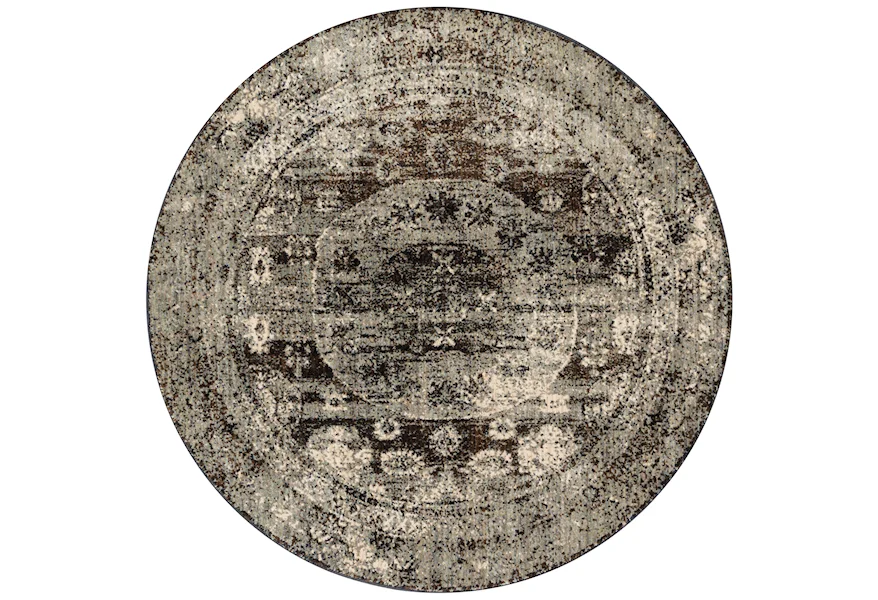Anastasia 5'-3" X 5'-3" Round Area Rug by Reeds Rugs at Reeds Furniture