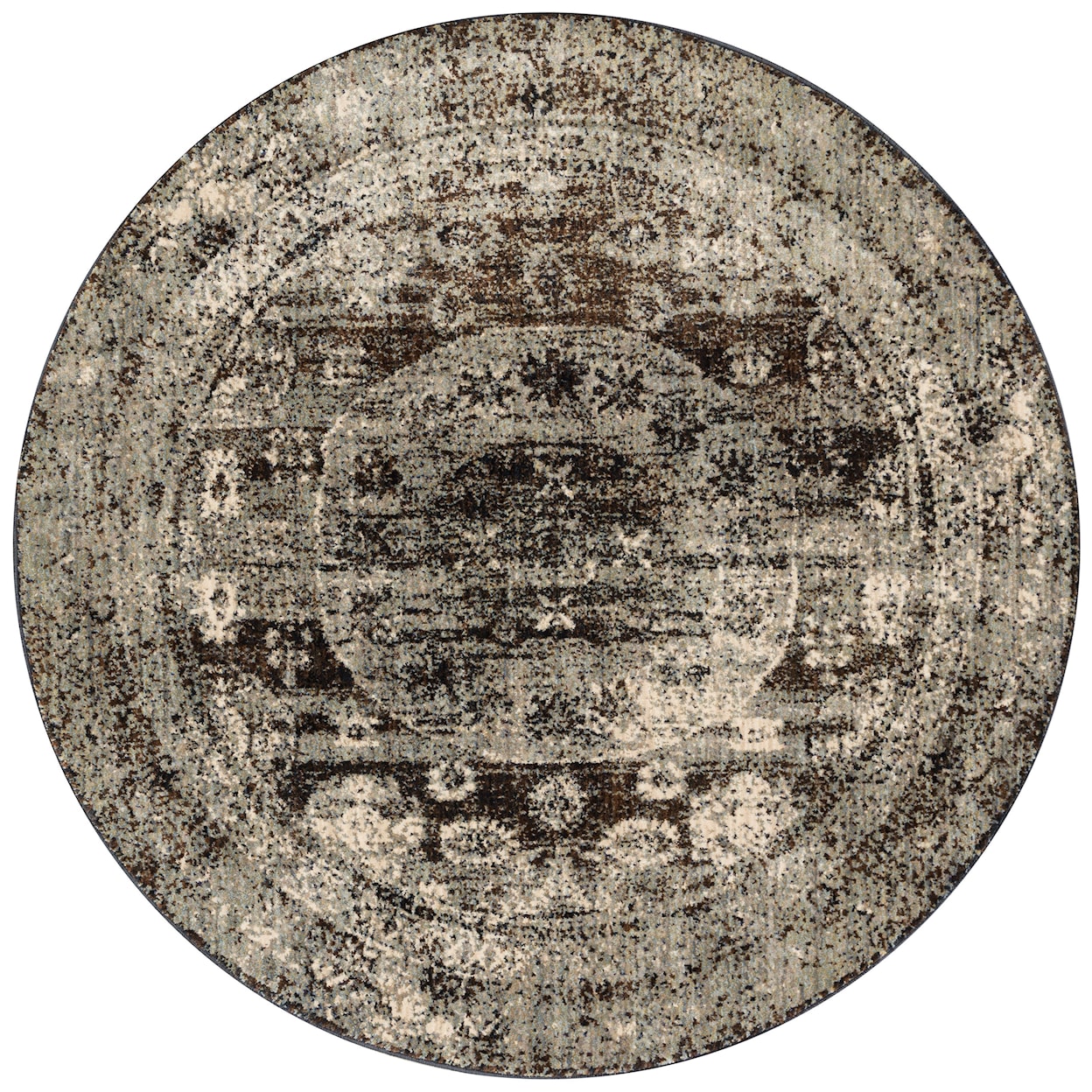 Reeds Rugs Anastasia 5'-3" X 5'-3" Round Area Rug