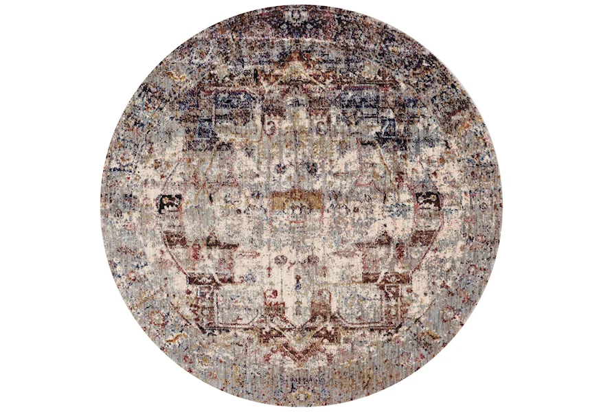 Anastasia 9'-6" X 9'-6" Round Area Rug by Loloi Rugs at Jacksonville Furniture Mart