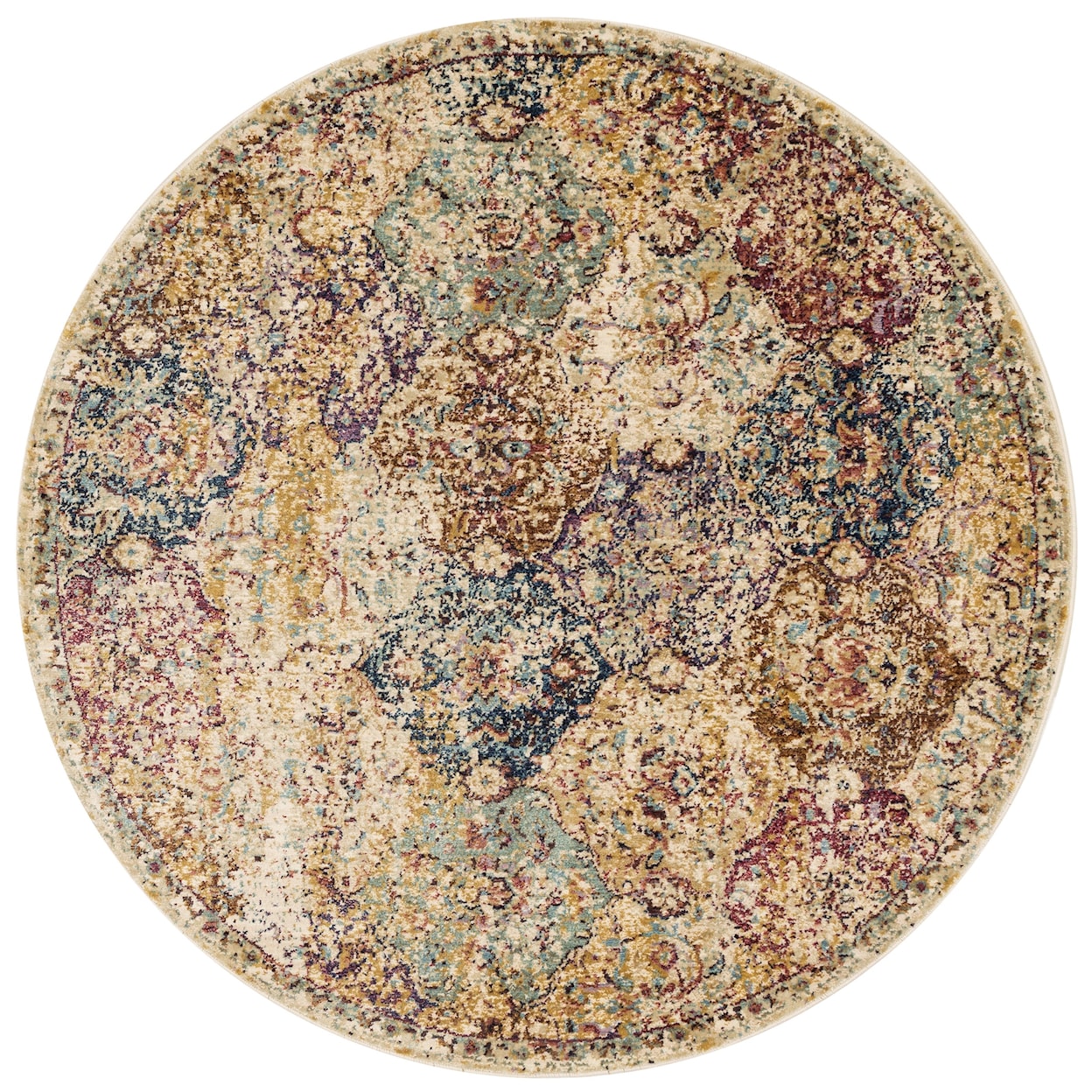 Loloi Rugs Anastasia 5'-3" X 5'-3" Round Area Rug