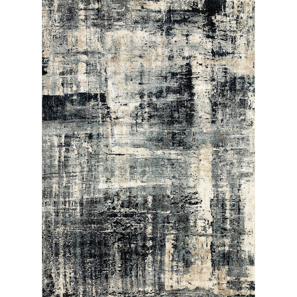 Reeds Rugs Augustus 2'7" x 7'8" Navy / Dove Rug