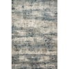 Reeds Rugs Cascade 1'6" x 1'6"  Ocean / Grey Rug