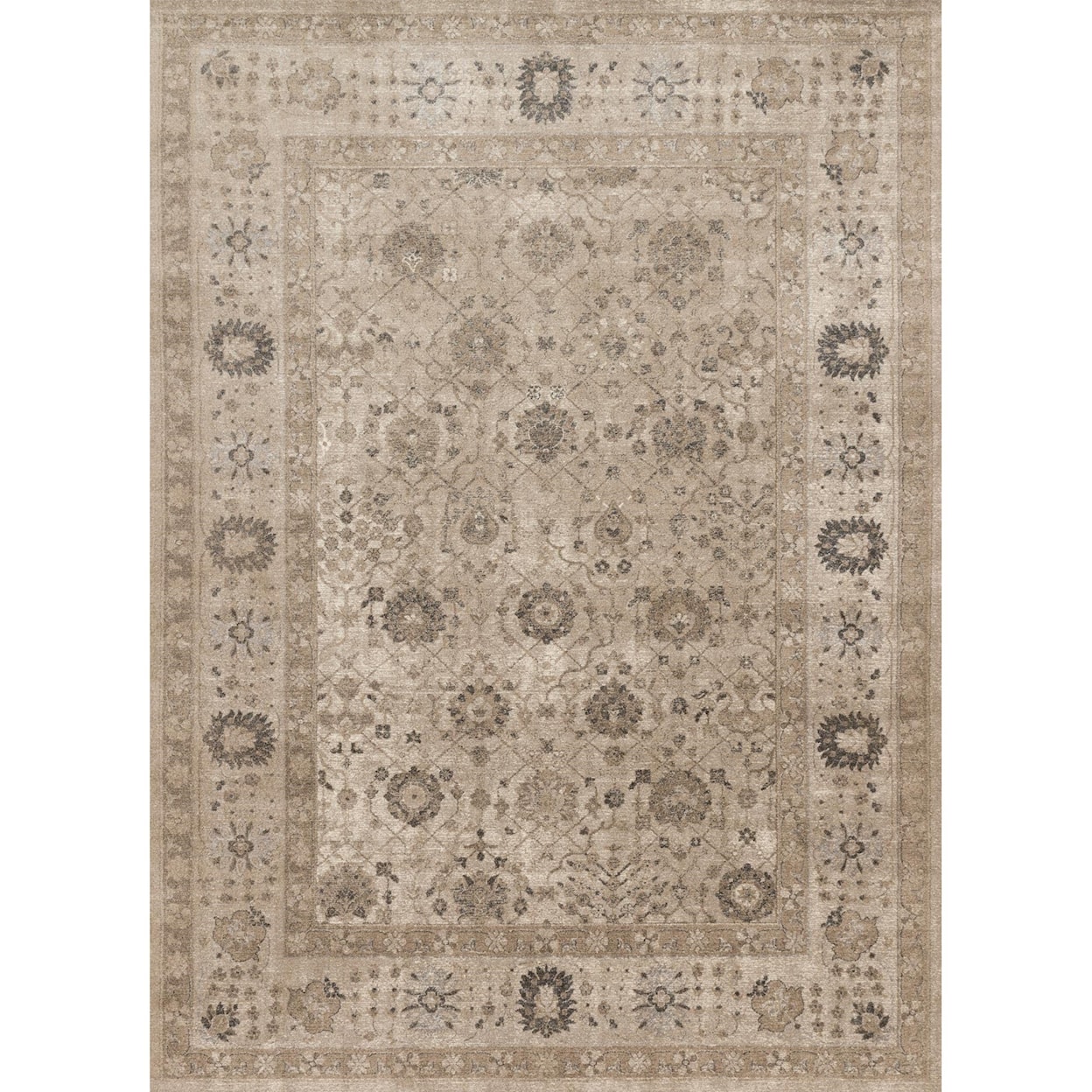 Reeds Rugs Century 2'-8" X 7'-6" Rug Runner