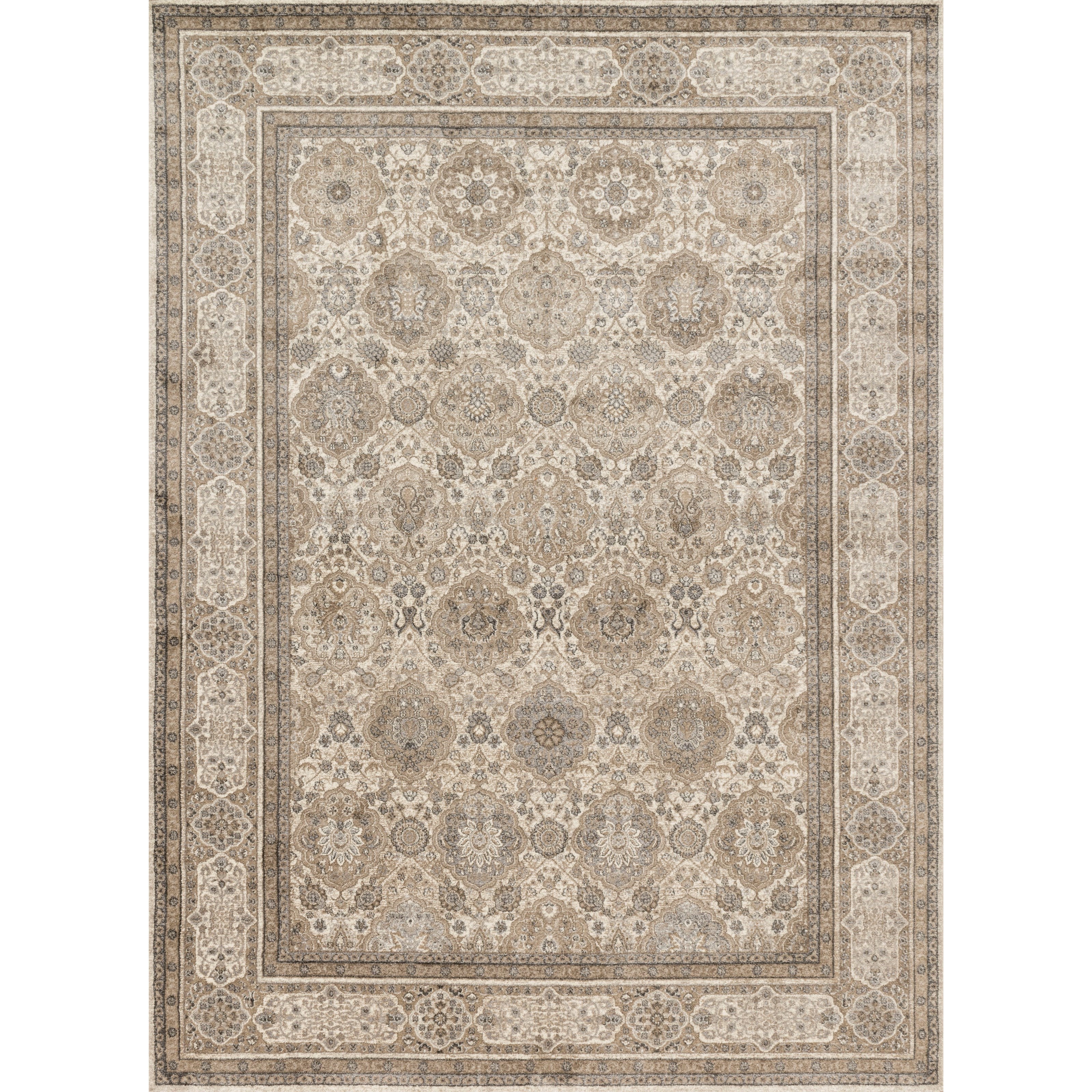 Loloi Rugs Century 1'6" x 1'6"  Sand / Taupe Rug