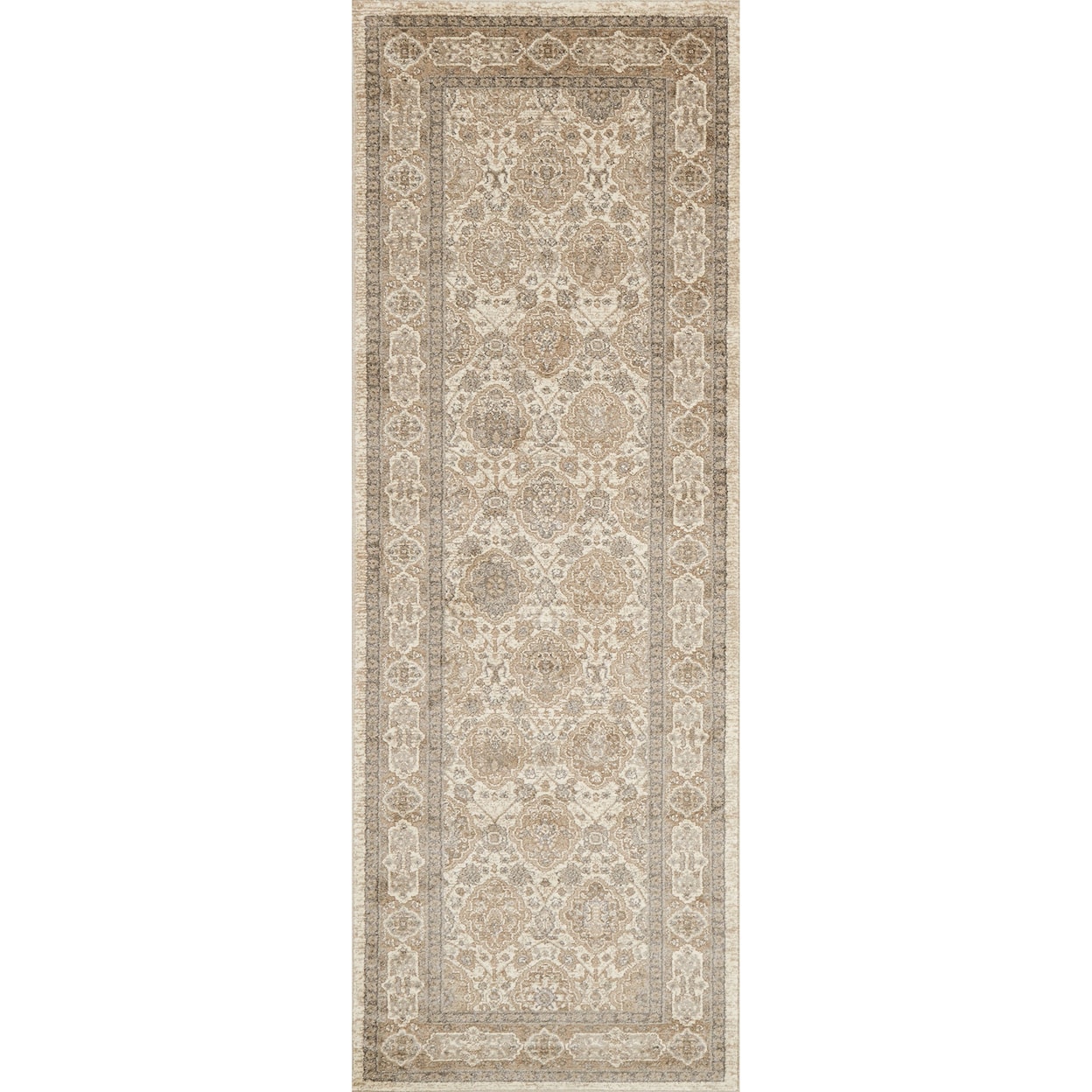 Reeds Rugs Century 1'6" x 1'6"  Sand / Taupe Rug