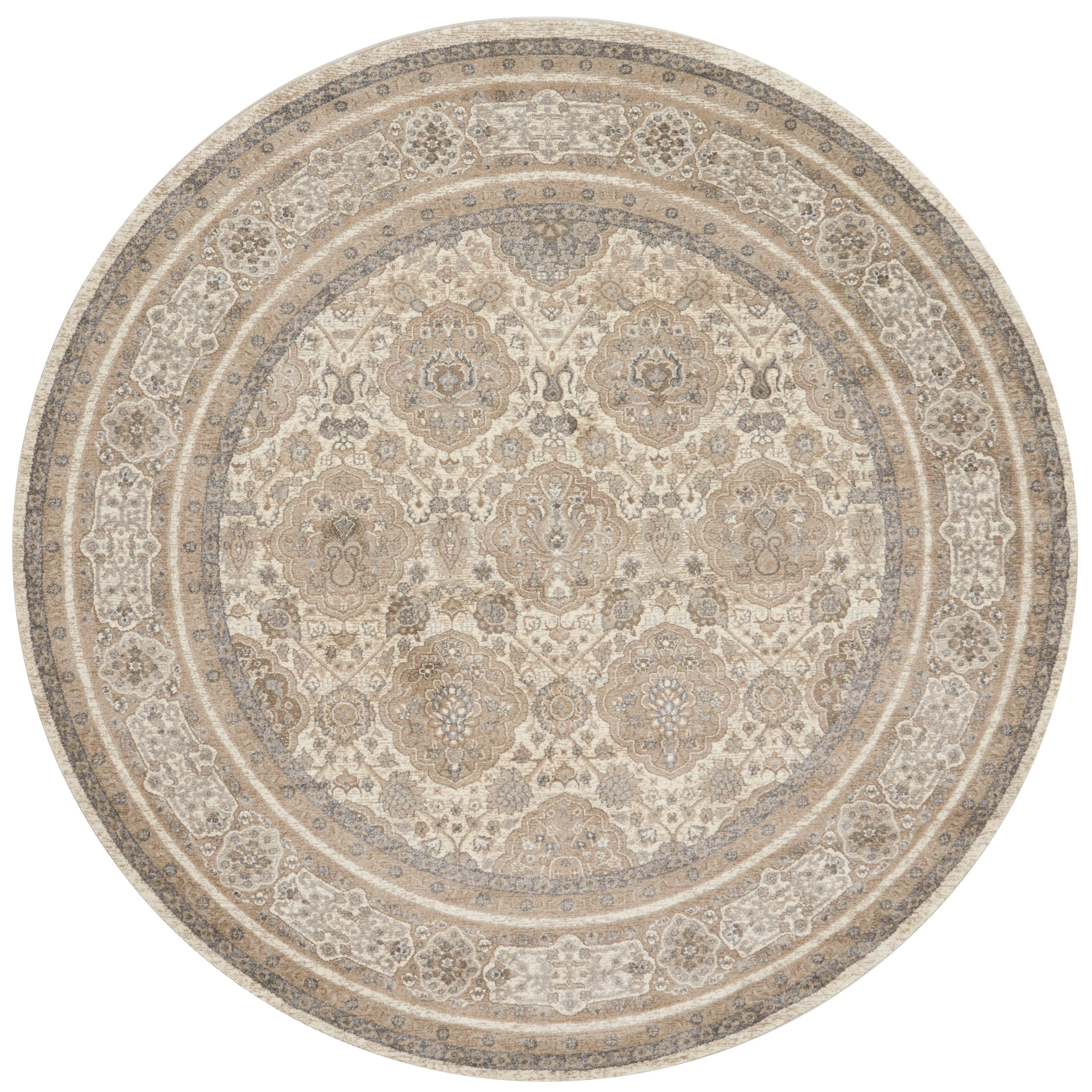 Loloi Rugs Century 1'6" x 1'6"  Sand / Taupe Rug