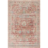 Loloi Rugs Claire 1'6" x 1'6"  Red / Ivory Rug