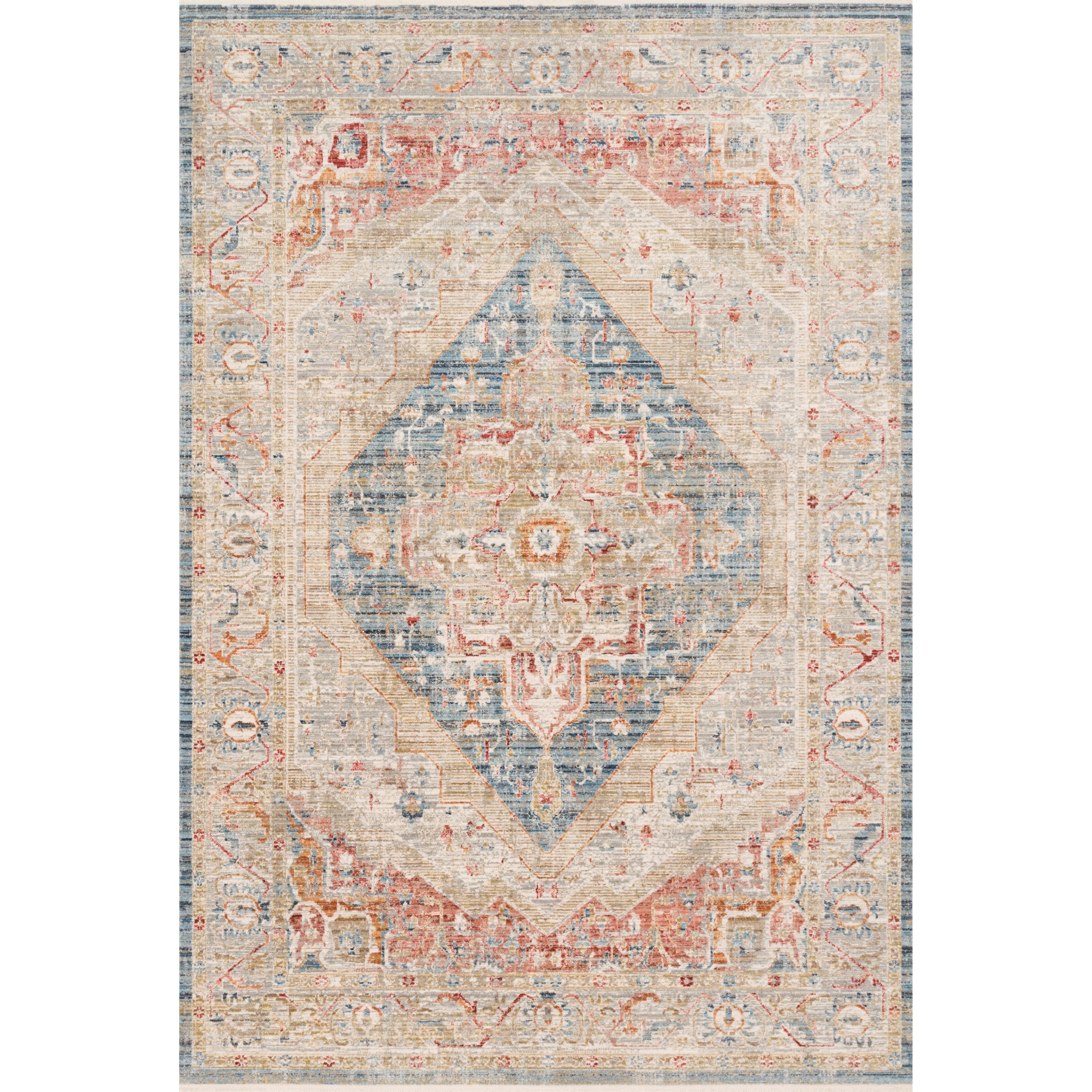 Loloi Rugs Claire 3'7" x 5'1" Blue / Multi Rug