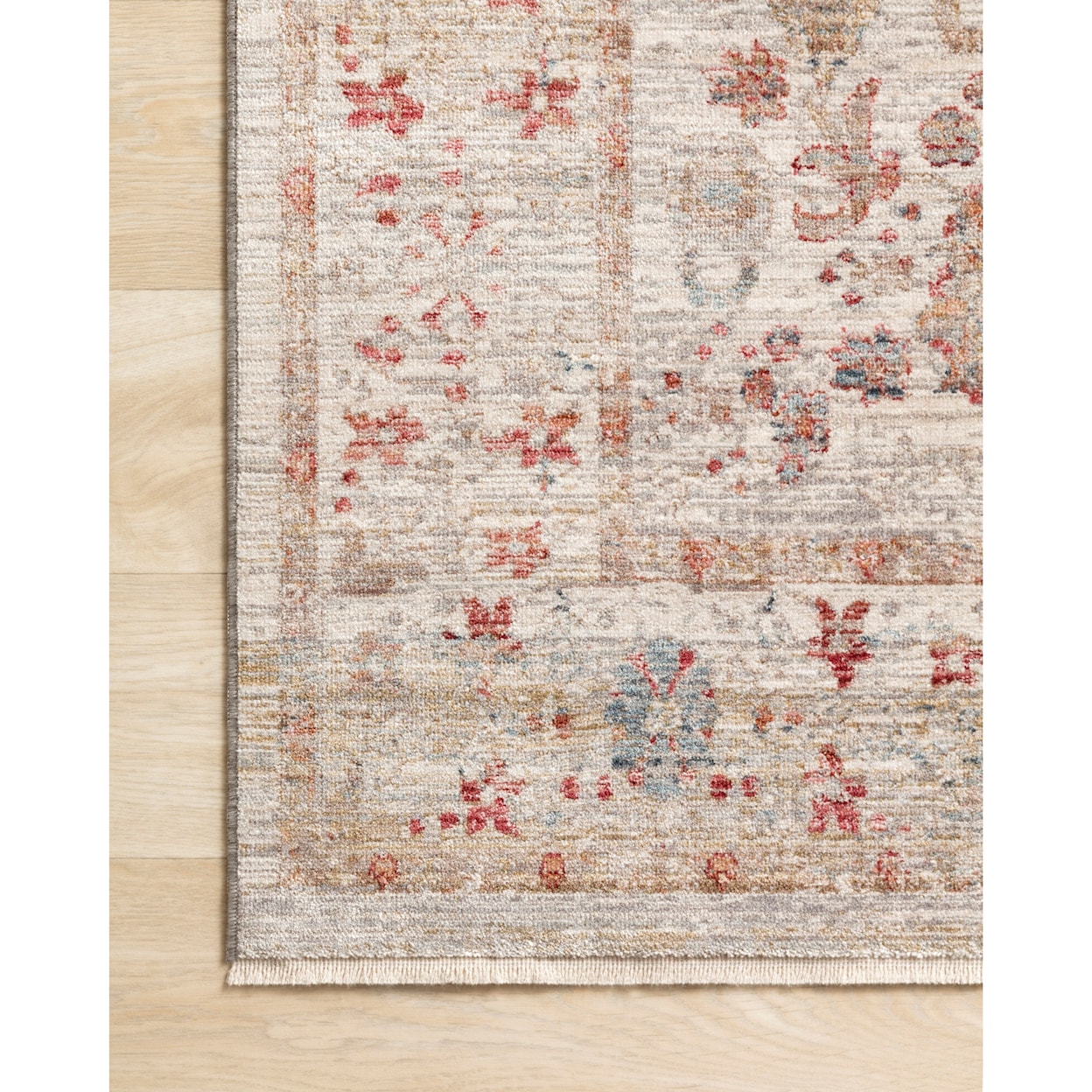 Reeds Rugs Claire 1'6" x 1'6"  Ivory / Multi Rug