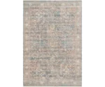 Loloi Rugs Claire 3'7" x 5'1" Blue / Sunset Rug