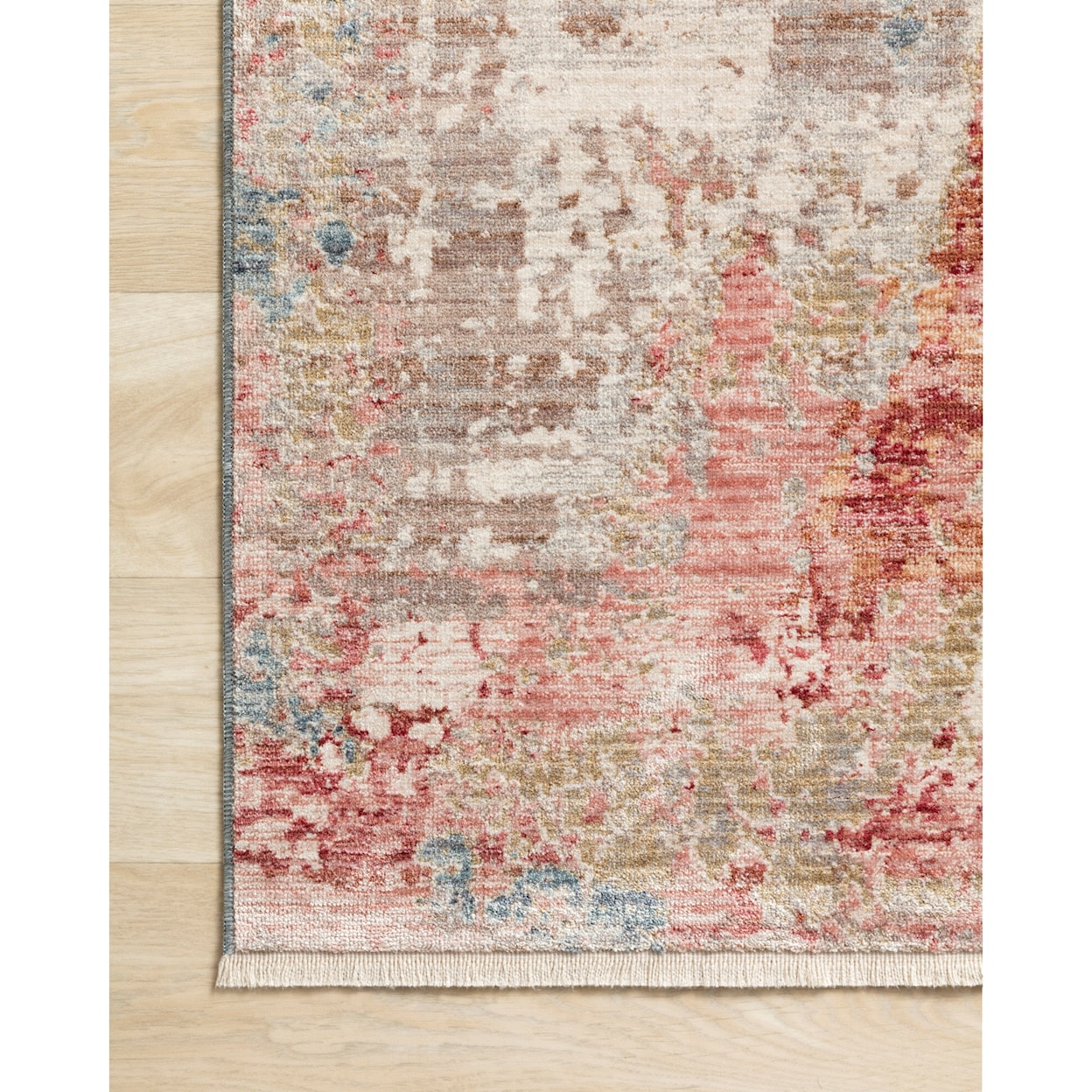 Loloi Rugs Claire 1'6" x 1'6"  Grey / Multi Rug