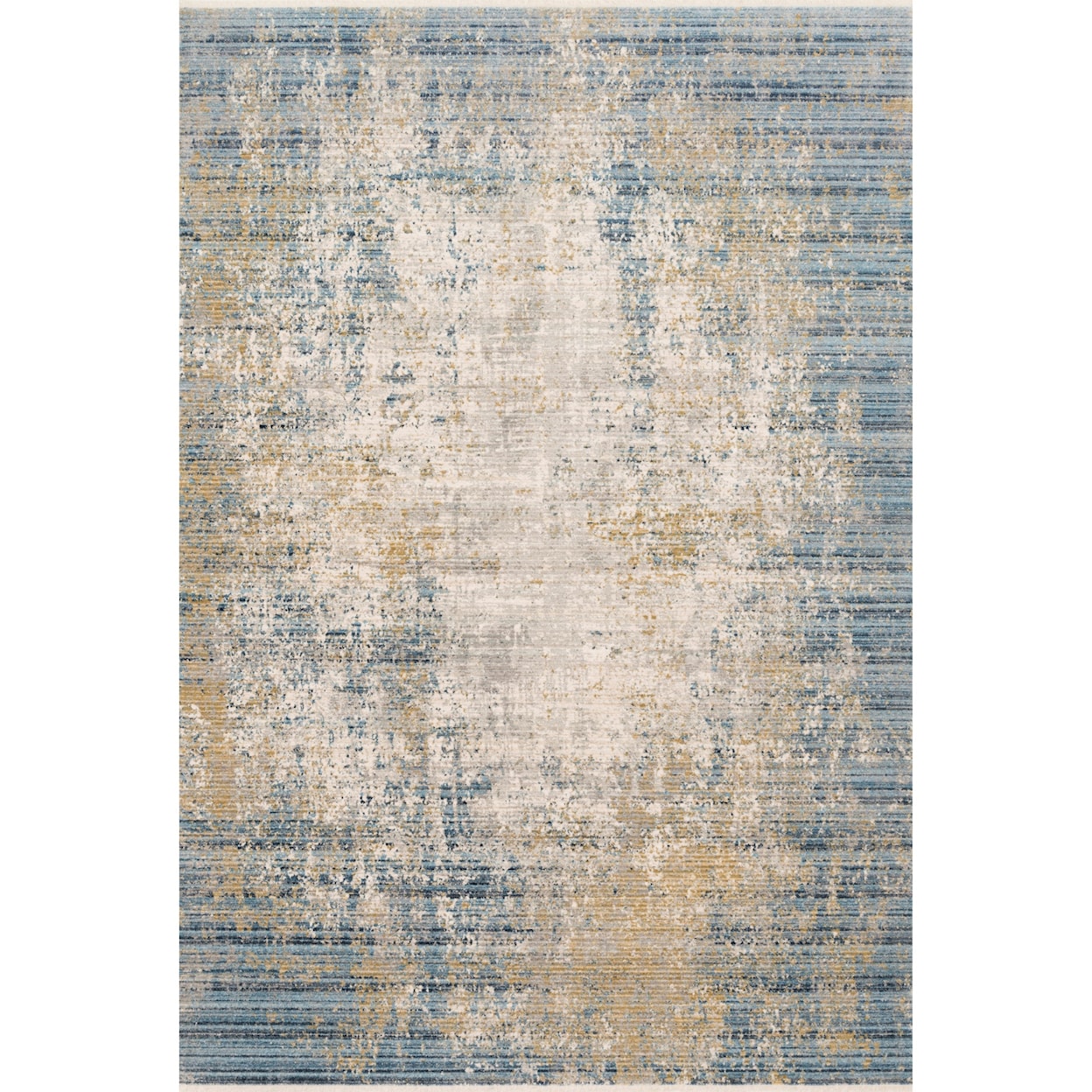 Loloi Rugs Claire 1'6" x 1'6"  Neutral / Sea Rug