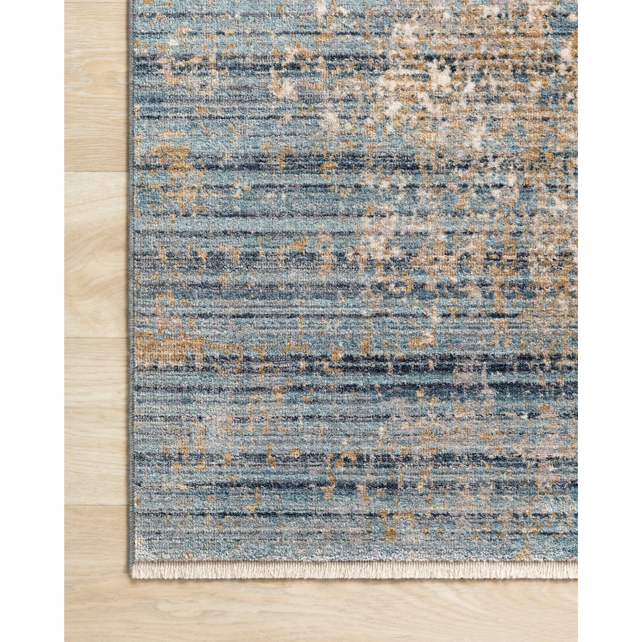 Loloi Rugs Claire 1'6" x 1'6"  Neutral / Sea Rug