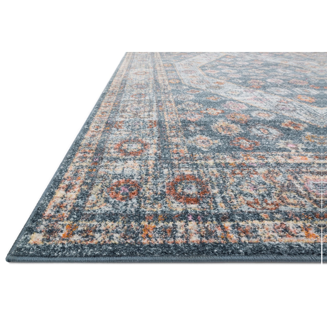 Loloi Rugs Clara 2'5" x 7'7" Blue / Lt. Blue Rug