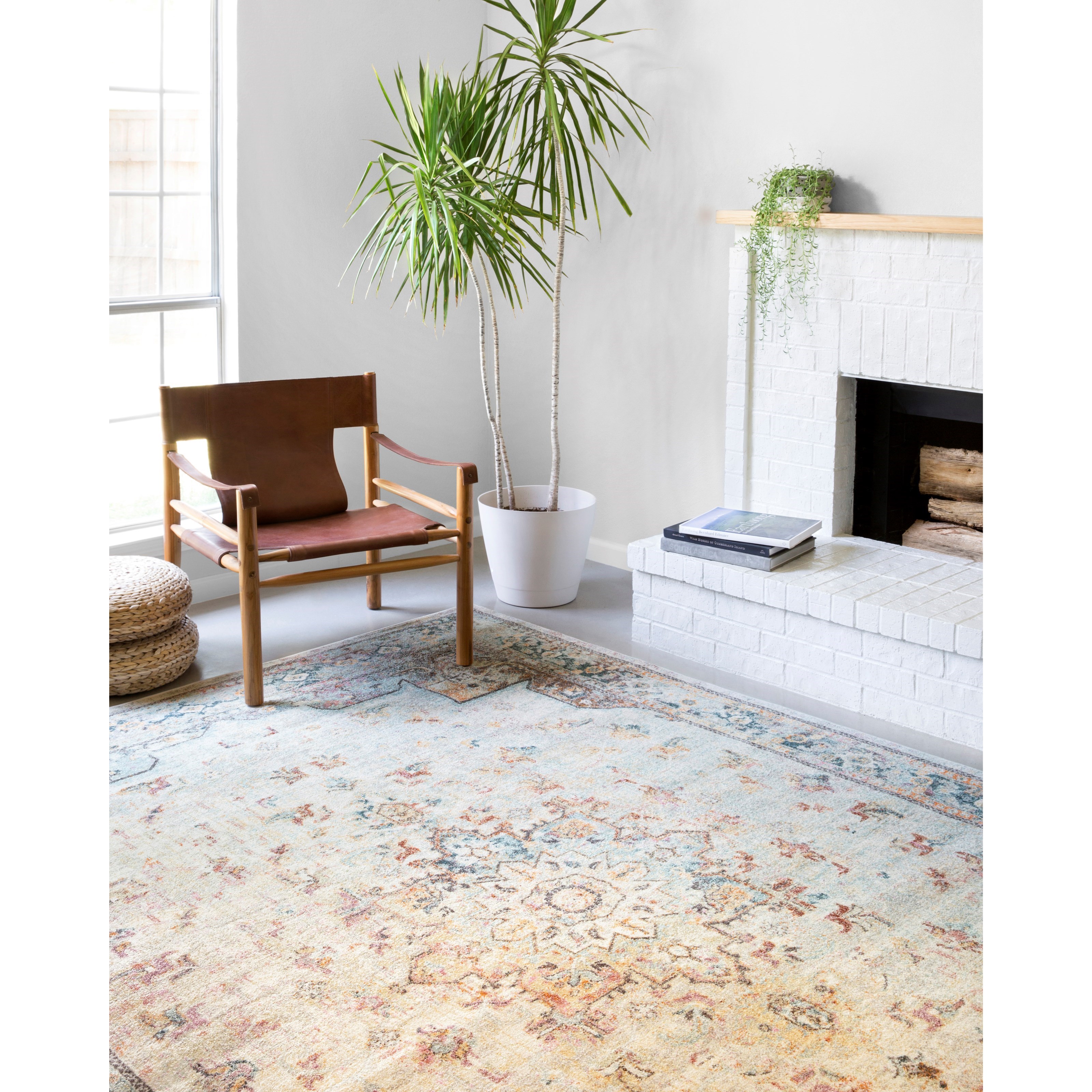 Loloi Rugs Clara 2'5" x 7'7" Mist / Multi Rug