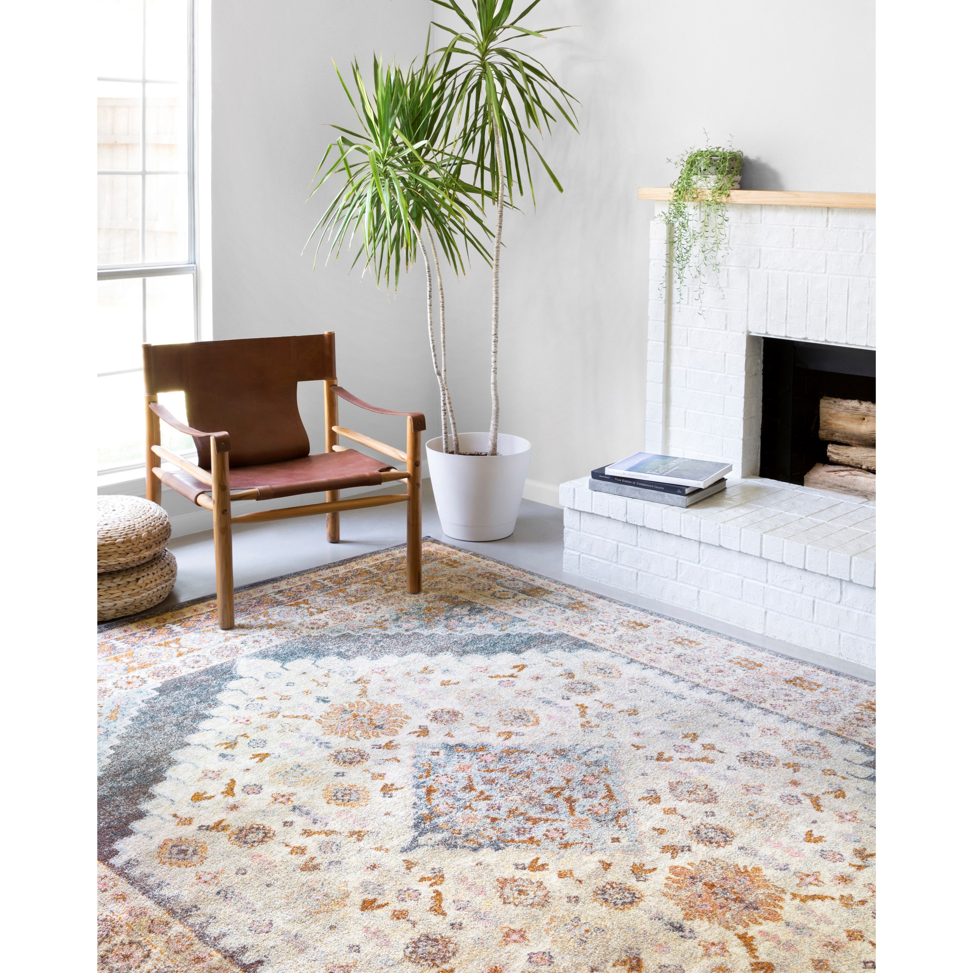 Loloi Rugs Clara 7'10" x 10'6" Pebble / Fiesta Rug