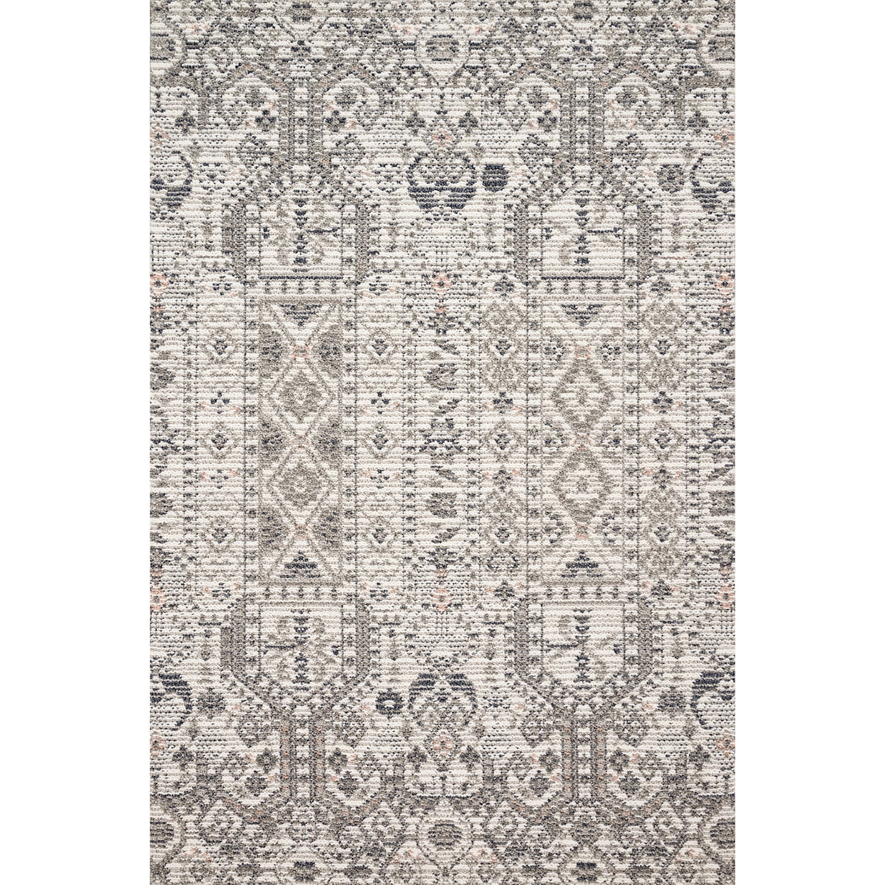 Loloi Rugs Cole 1'6" x 1'6"  Ivory / Multi Rug