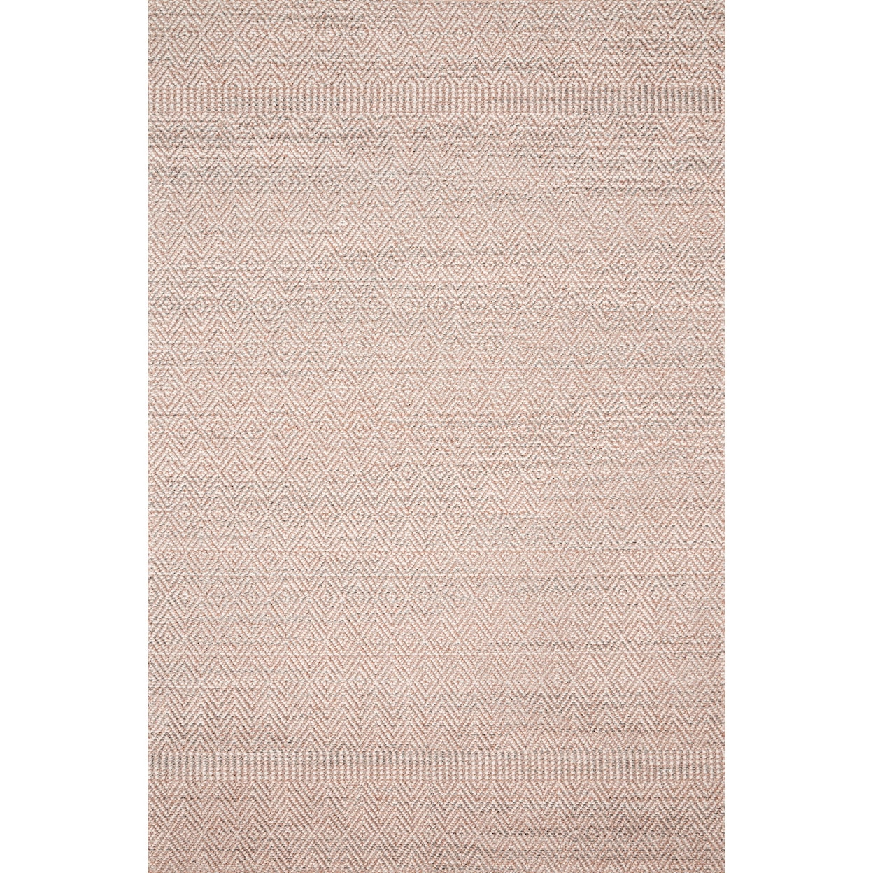 Reeds Rugs Cole 2'7" x 12'0" Blush / Ivory Rug