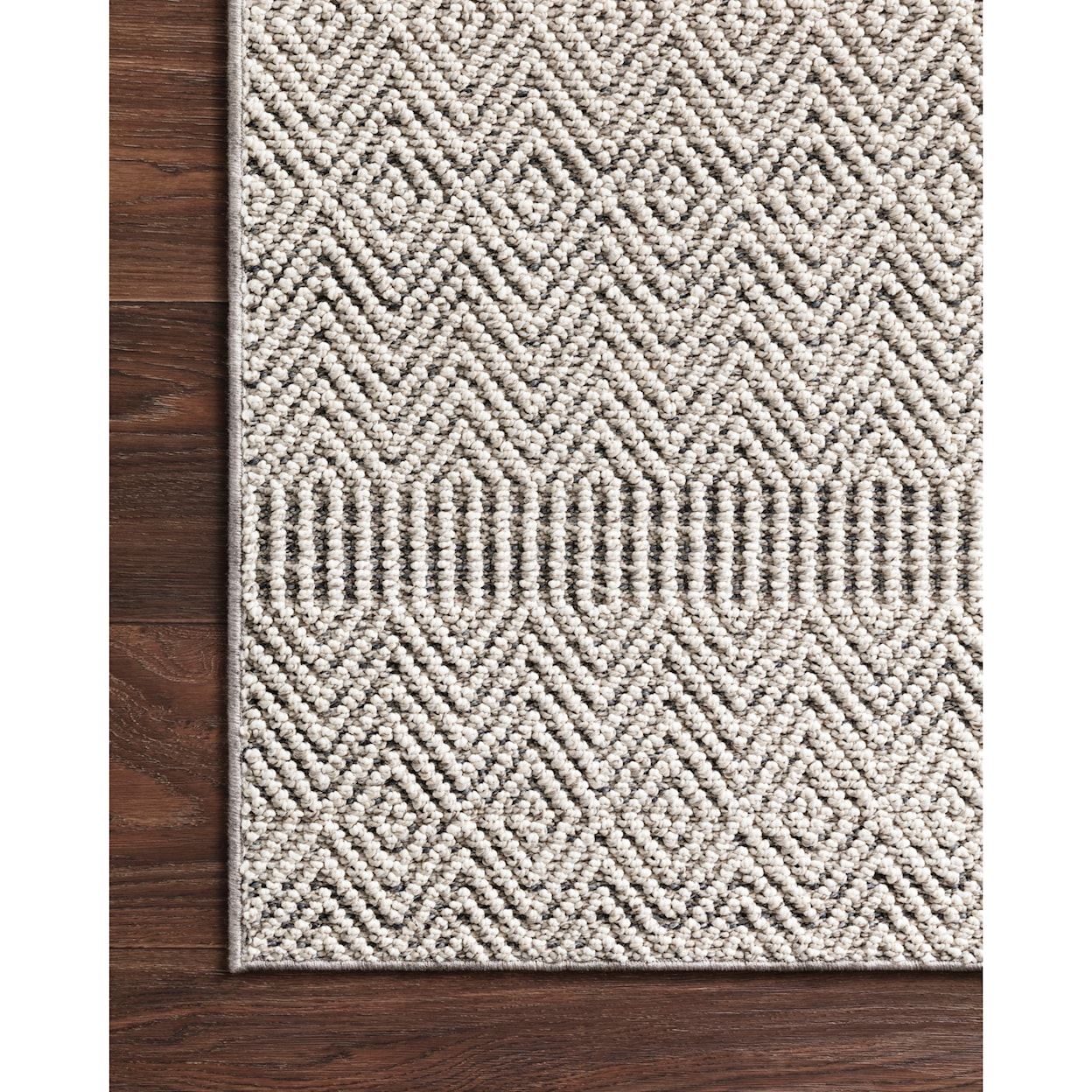 Loloi Rugs Cole 2'7" x 7'9" Grey / Bone Rug