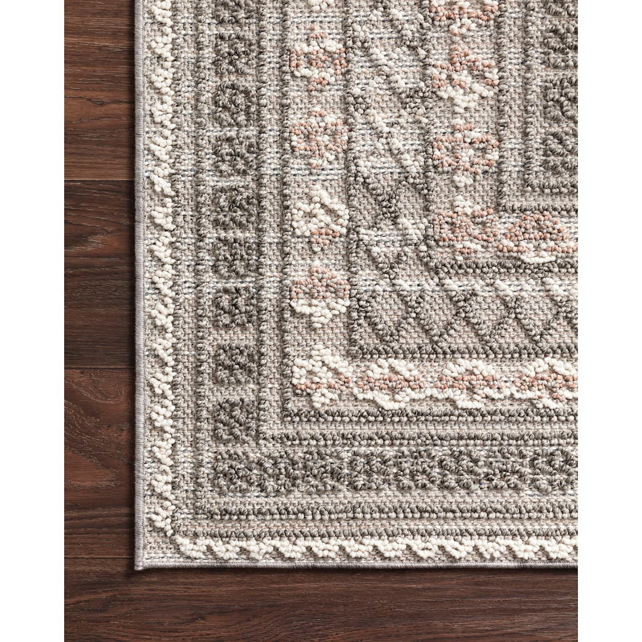 Reeds Rugs Cole 1'6" x 1'6"  Grey / Multi Rug